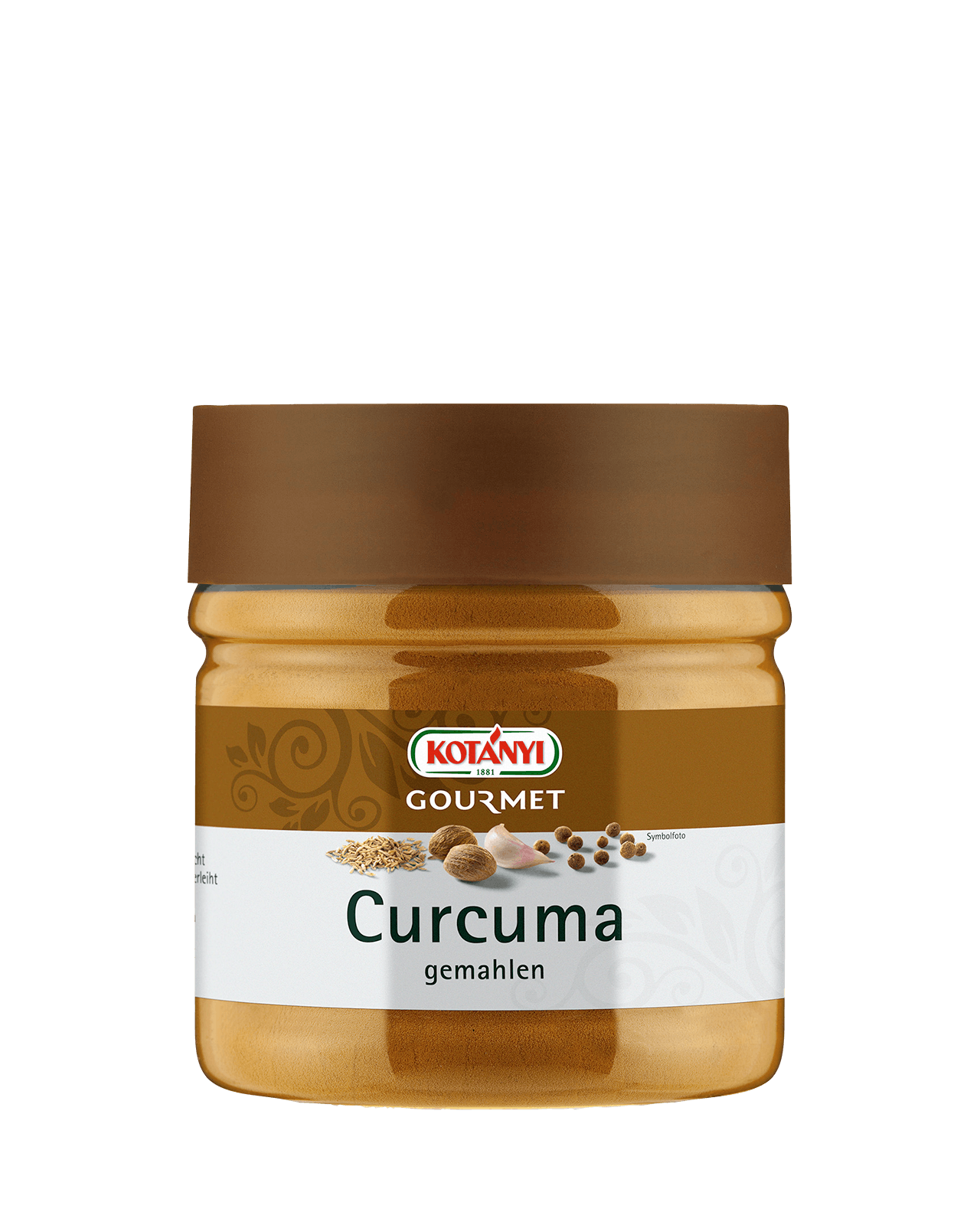 733901 Kotanyi Curcuma Macinata B2b 400 Tin