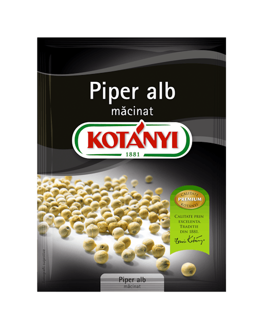 154809 Kotanyi Piper Alb Macinat B2c Pouch
