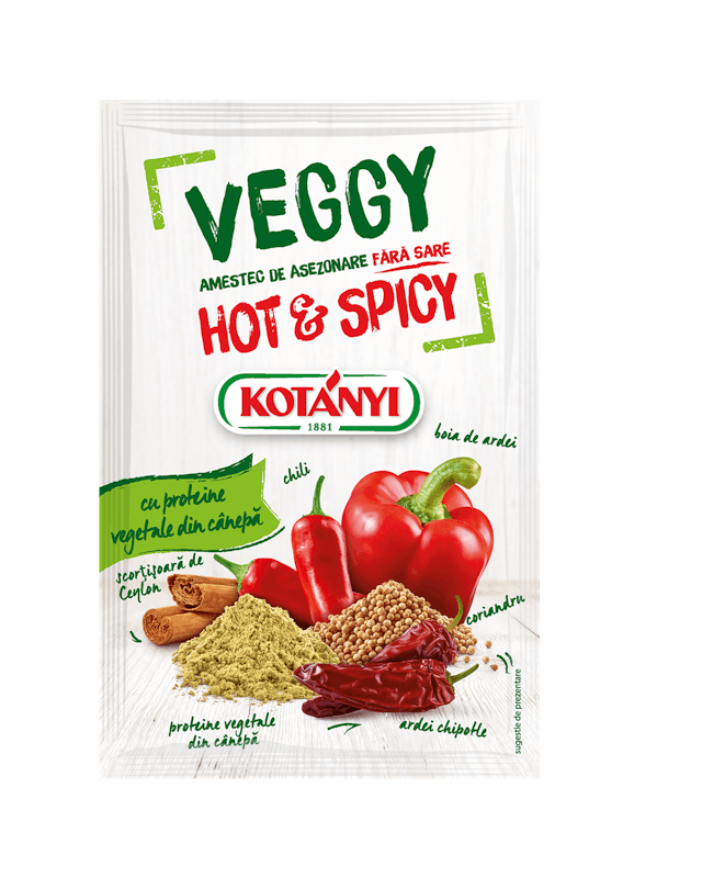 3557095 Kotanyi Veggy Hot Spicy B2c Pouch