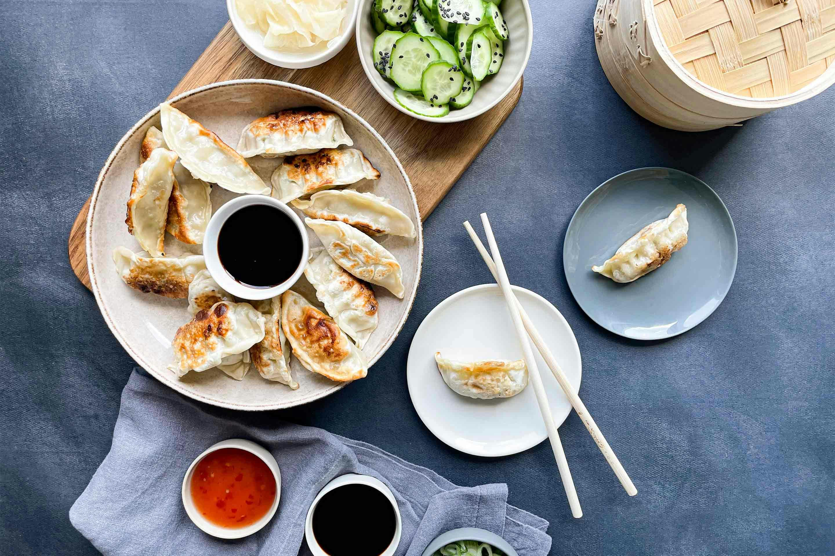 Veggie Gyoza Website