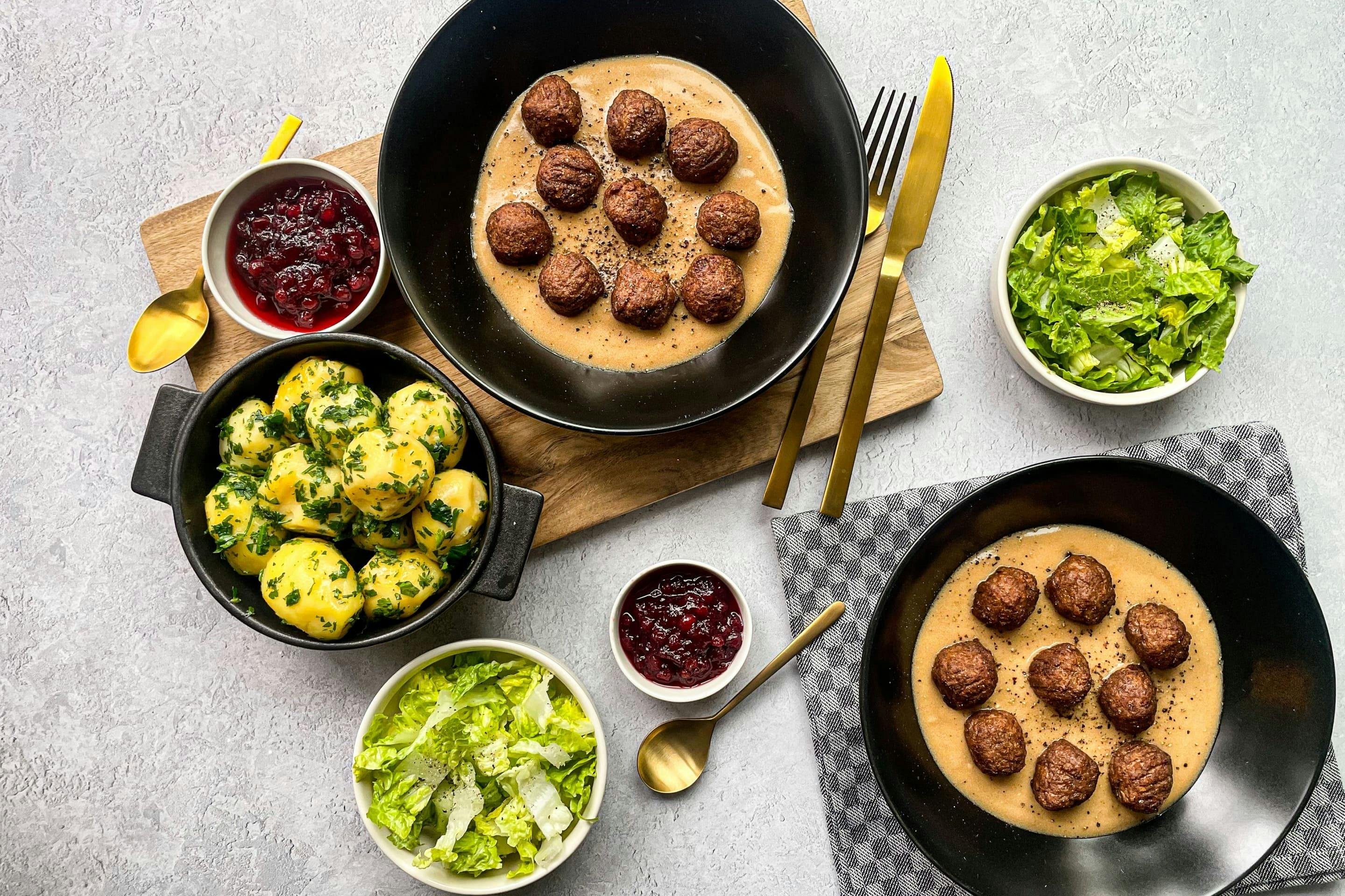 Veggie Swedish Meatballs Website