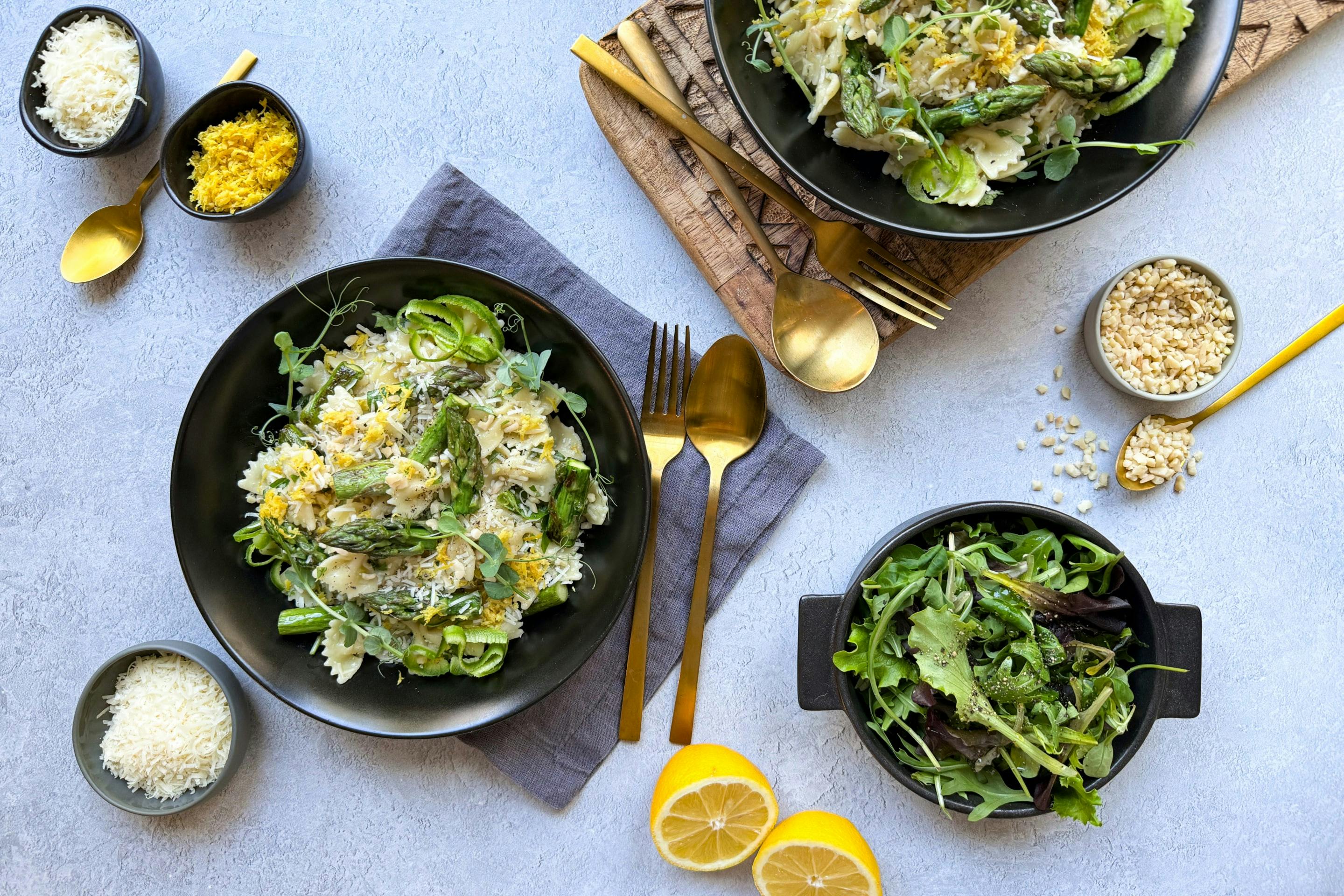 Asparagus Lemon Pasta Min