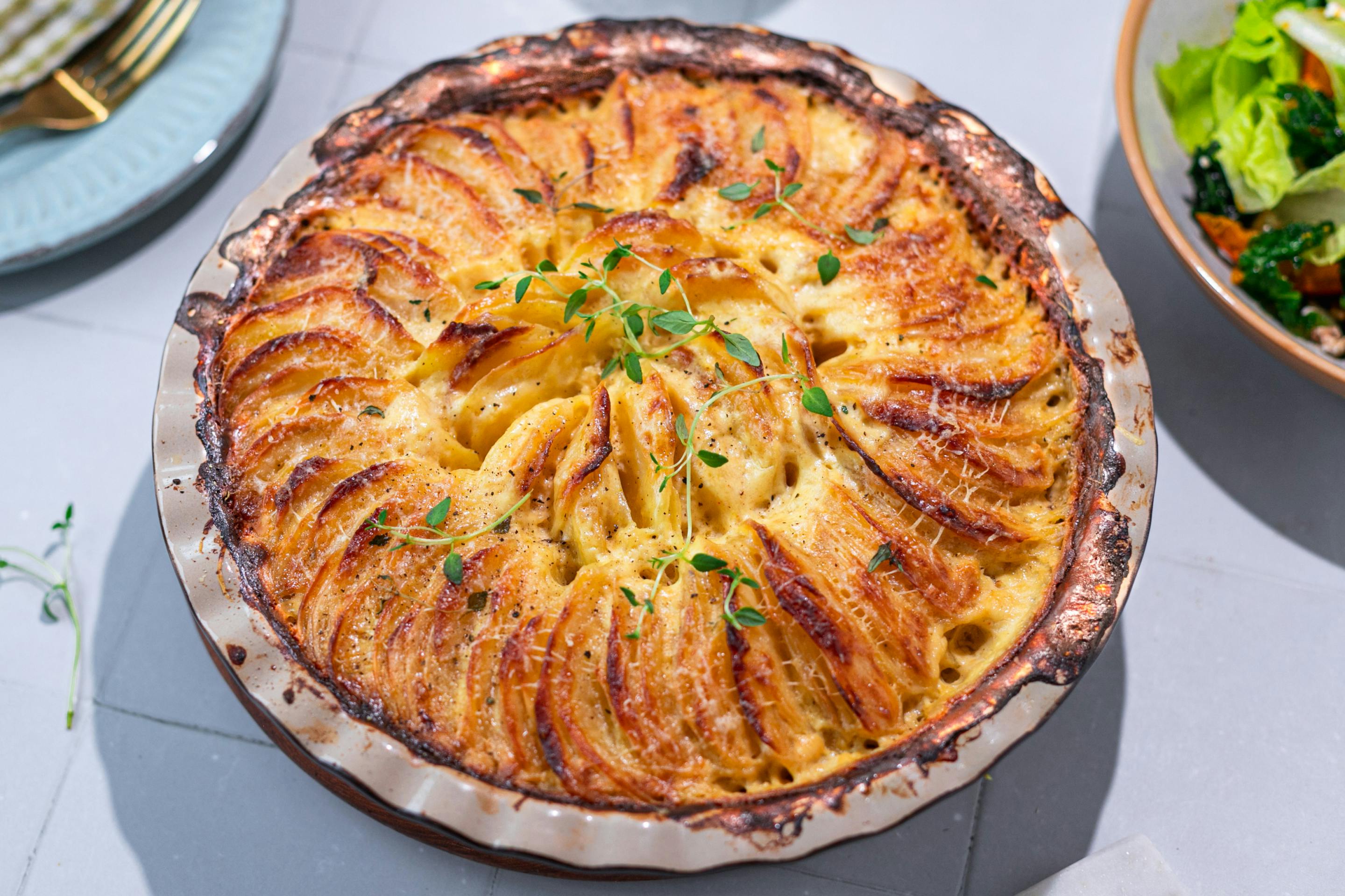 Potato Au Gratin Website