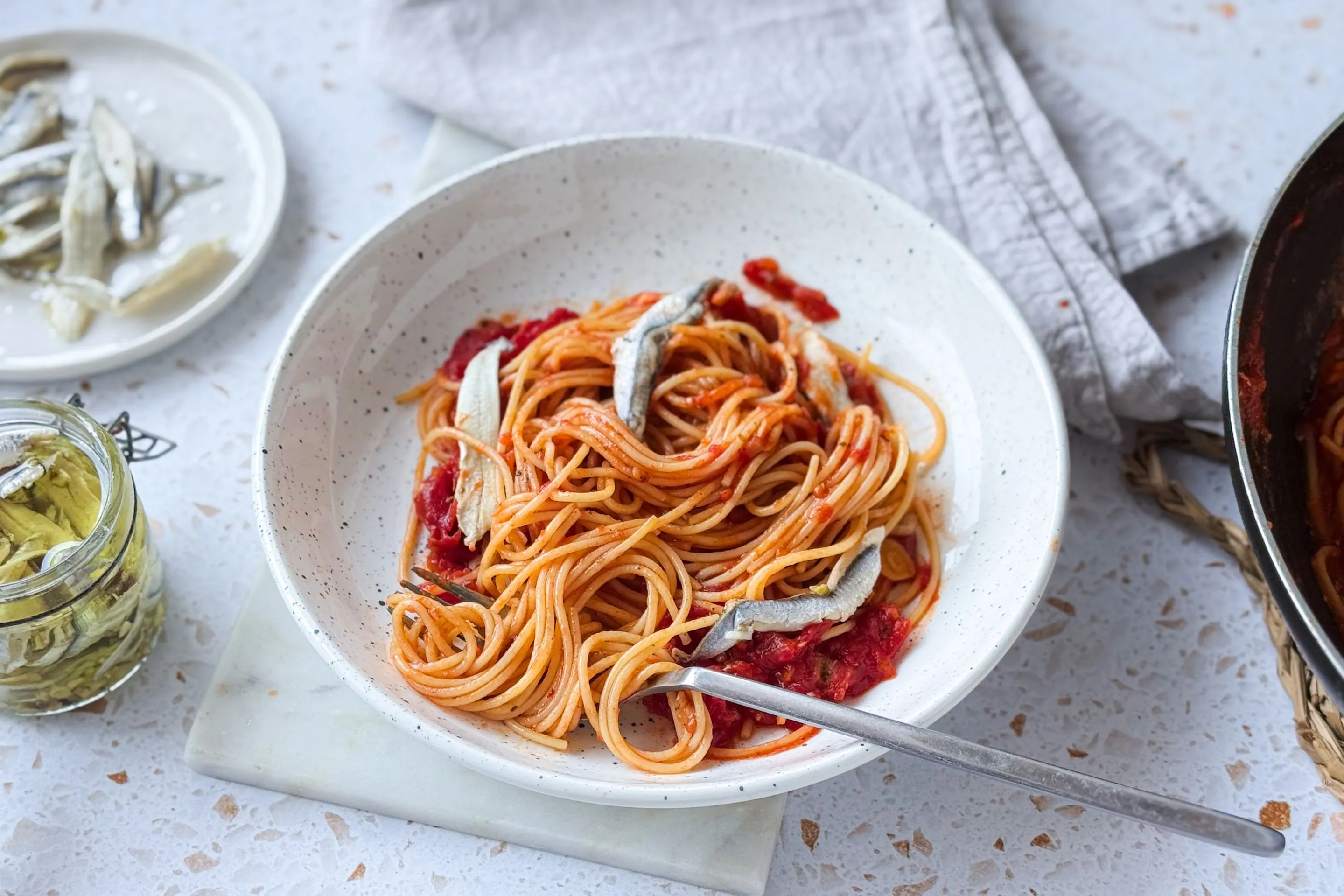 Spaghete Cu Ansoa